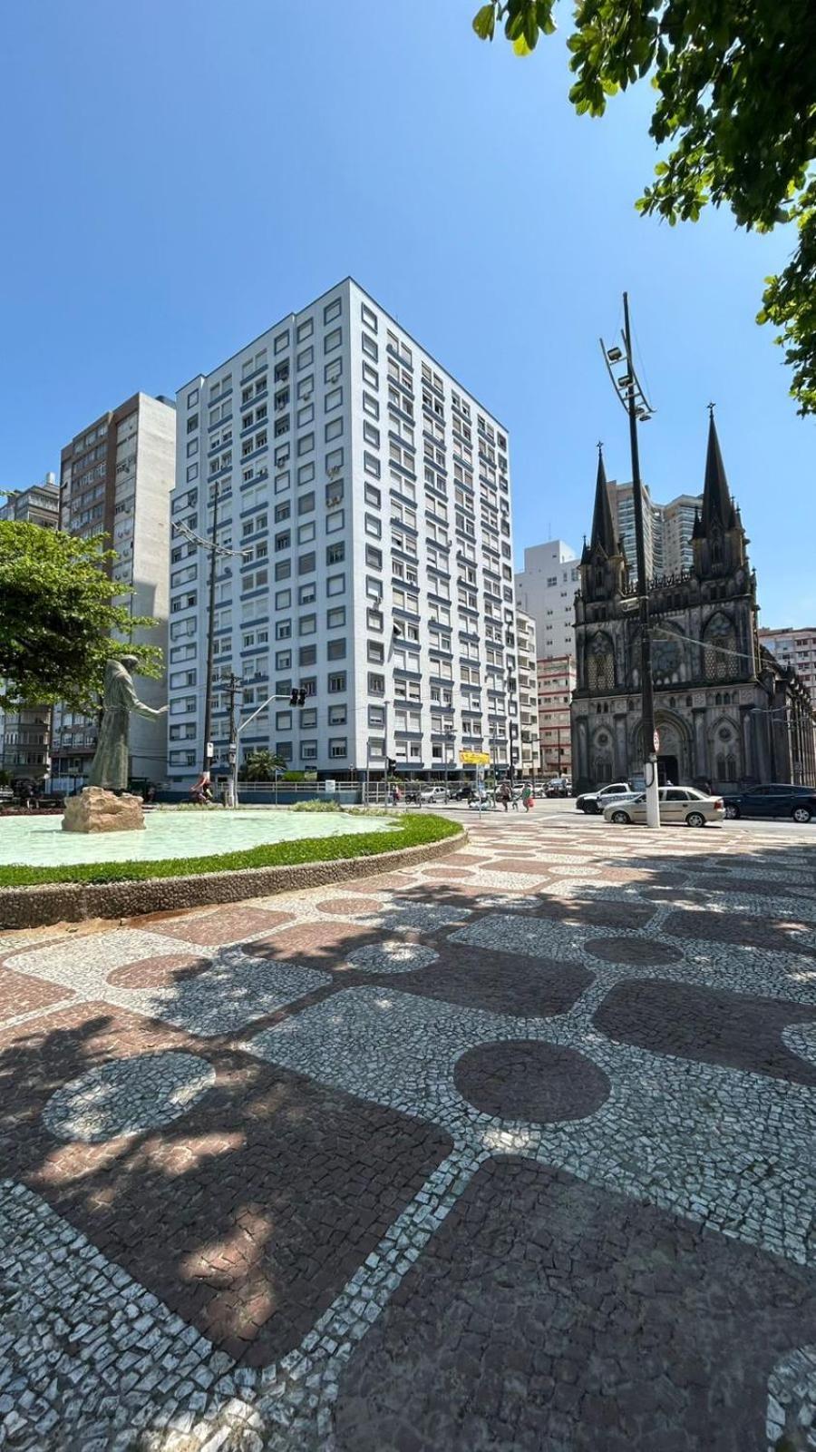 Apartamento Frente A Praia Do Embare Santos Santos (Sao Paulo) Exterior foto