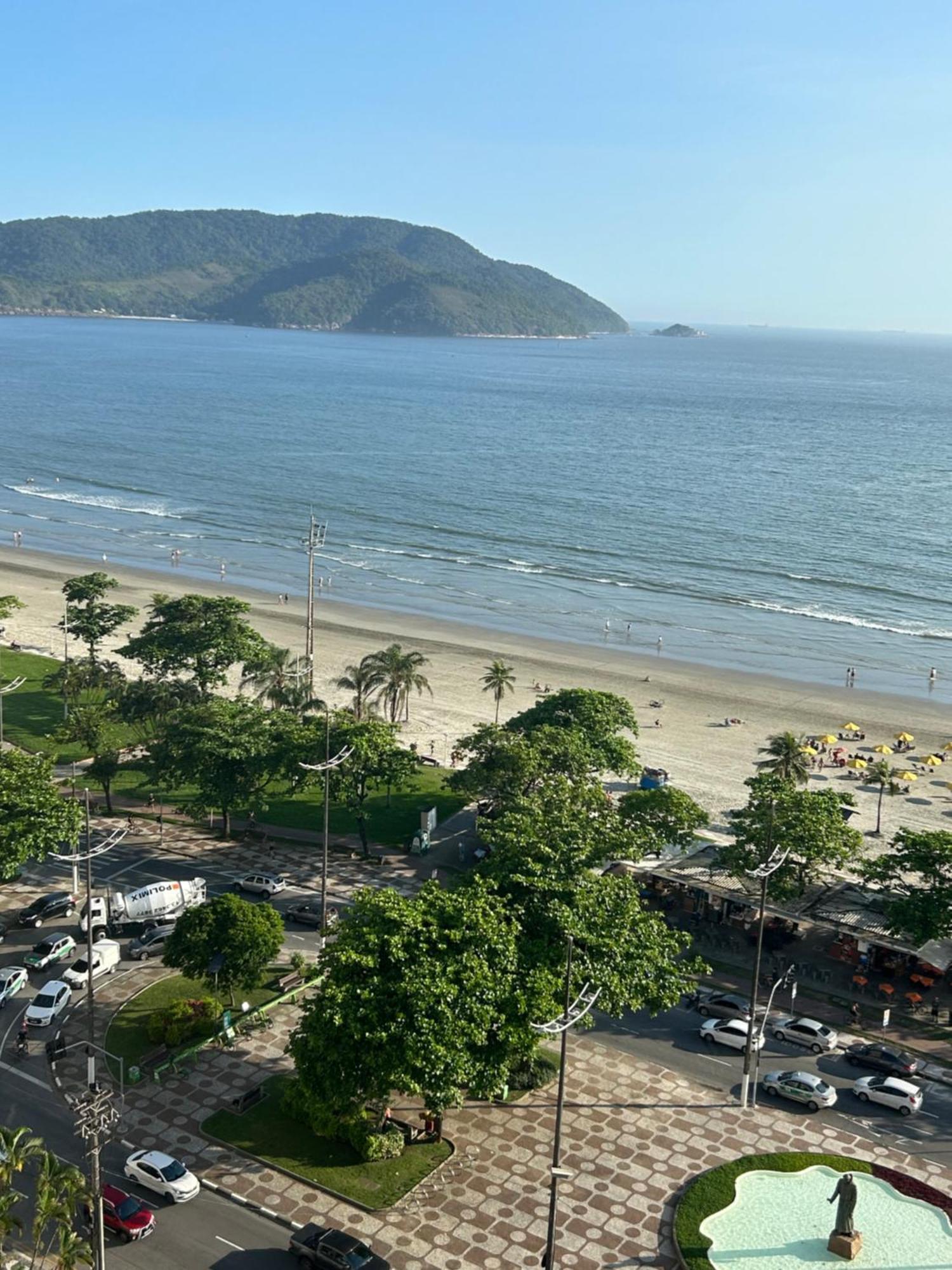 Apartamento Frente A Praia Do Embare Santos Santos (Sao Paulo) Exterior foto