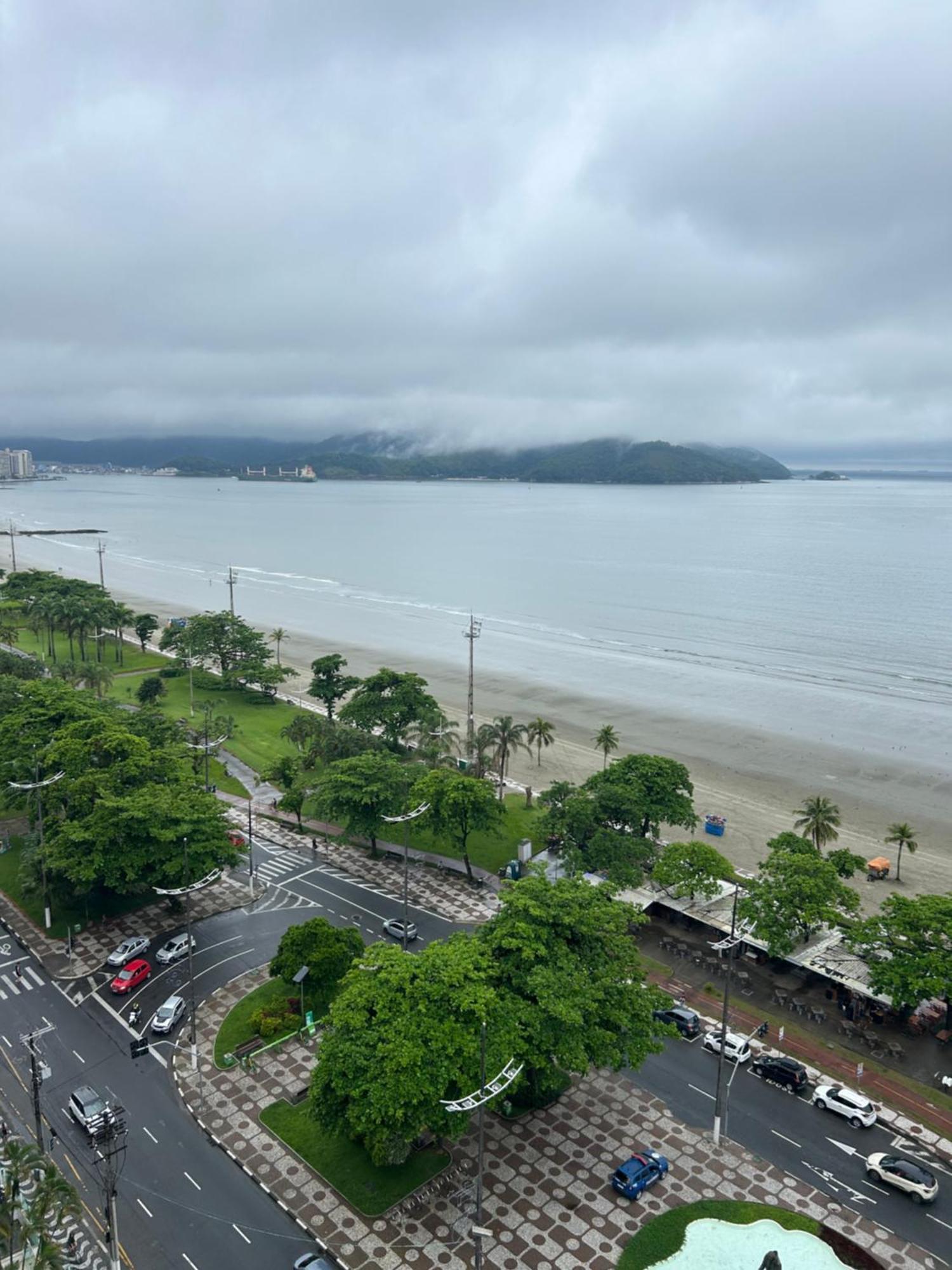 Apartamento Frente A Praia Do Embare Santos Santos (Sao Paulo) Exterior foto